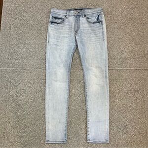 Express Hyper Stretch Skinny Jeans Mens Size 32X31 Blue Light Wash